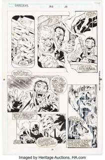 McDaniel, Scott - Scott McDaniel and Bud La Rosa Daredevil #312 Story Page 21 Original Art (Marvel, 1993)....