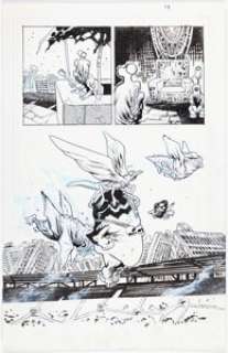 Image Comics artist - James Harren Ultramega #3 Story Page 34 Original Art (Image, 2021)....