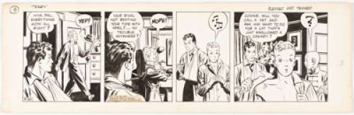 Caniff, Milton | Milton Caniff Terry and the Pirates Daily Comic Strip Original Art dated 5-24-39 (Chicago Tribune - N. Y. News Syn... | Heritage