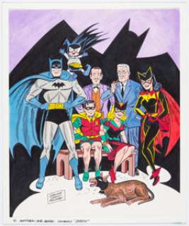 Moldoff, Sheldon | Sheldon Moldoff Batman Annual #2 Back Cover Recreation Original Art (undated).... | Heritage