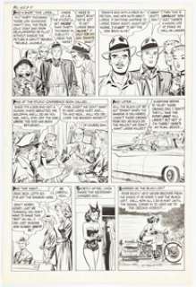 Elias, Lee | Lee Elias Black Cat #25 Story Page 3 Original Art (Harvey, 1950).... | Heritage