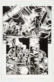Epting, Steve | Steve Epting and Al Milgrom Tales from the Age of Apocalypse: Sinister Bloodlines Story Page 19 Original Art (Marv... | Heritage