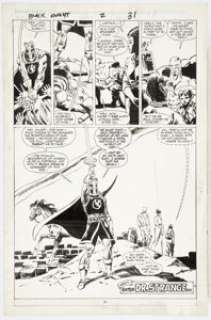 Dezuã±Iga, Tony | Tony DeZuÃ±iga Black Knight #2 Story Page 23 Original Art (Marvel, 1990).... | Heritage