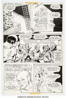 Novick, Irv | Irv Novick and Frank McLaughlin The Flash #254 Story Page 5 Original Art (DC, 1977).... | Heritage