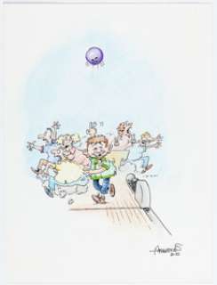 Aragonés, Sergio | Sergio Aragonés Alfred E. Neuman Specialty Drawing Original Art (2010).... | Heritage