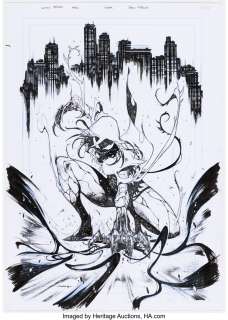 Marvel Artist | Iban Coello Spider-Gwen: Ghost Spider #10 (50) Variant Cover Original Art (Marvel, 2019).... | Heritage