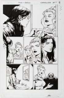 Finch, David | David Finch and Jonathan Glapion Wonder Woman #44 Story Page 8 Original Art (DC, 2015).... | Heritage