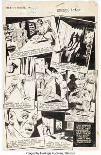 Renée, Lily | Lily Renée Rangers Comics #31 Story Page 3 Werewolf Hunter Original Art (Fiction House, 1946).... | Heritage