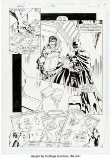 Grummett, Tom | Tom Grummett and Scott Hanna Robin #15 Story Page 7 Original Art (DC, 1995).... | Heritage