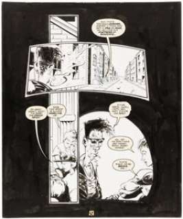 Kieth, Sam | Sam Kieth Wizard Presents: Maxx #1/2 Story Page 8 Original Art (Wizard, 1993).... | Heritage