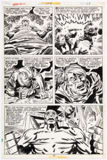 Kirby, Jack | Jack Kirby and Frank Giacoia Captain America #204 Story Page 13 Original Art (Marvel, 1976).... | Heritage