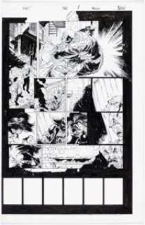 Medina, Angel - Angel Medina and Jonathan Glapion Sam and Twitch #2 Story Page 9 Original Art (Image, 1999)....