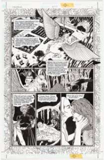 DC Artist - Al Davison The Dreaming #21 Story Page 4 Original Art (DC, 1998)....