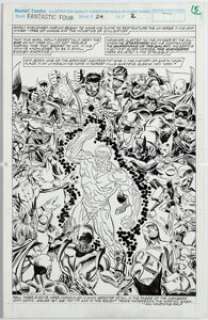 Milgrom, Al | Al Milgrom Fantastic Four Annual #24 Splash Page 2 Original Art (Marvel, 1991).... | Heritage