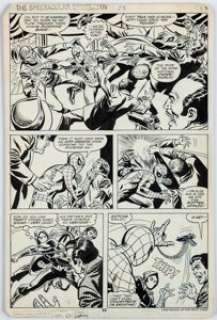 Mooney, Jim | Jim Mooney and Mike Esposito Spectacular Spider-Man #23 Story Page 14 Moon Knight Original Art (Marvel, 1978).... | Heritage