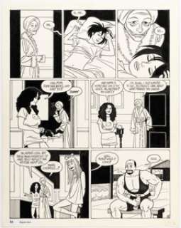 Hernandez, Jaime | Jaime Hernandez Love and Rockets #38 Story Page 2 Hopey Original Art (Fantagraphics, 1992).... | Heritage