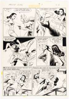 Moldoff, Sheldon | Sheldon Moldoff Moon Girl #3 Story Page 6 Original Art (EC, 1948).... | Heritage