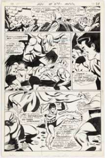 Shooter, Jim | Jim Shooter, Win Mortimer, and Jack Abel Adventure Comics #379 Story Page 19 Original Art (DC, 1969).... | Heritage