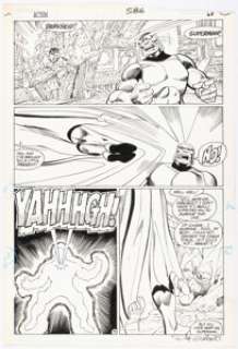 Byrne, John | John Byrne and Dick Giordano Action Comics #586 Story Page 19 Original Art (DC, 1987).... | Heritage