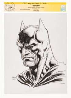 Fabok, Jason - Jason Fabok - Batman Illustration Original Art (2022). ...