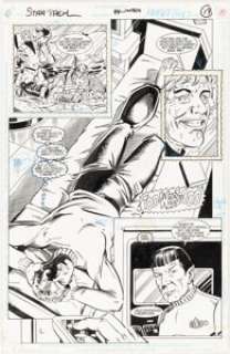 Gordon Purcell and Carlos Garzón - Star Trek #44 Story Pages Original Art Group of 5 (DC, 1993).... (Total: 5 Original Art)