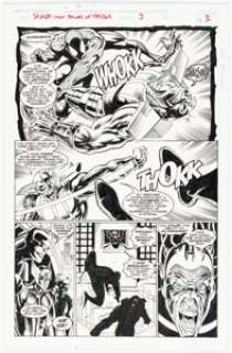 Darick Robertson, Malcolm Jones III, and Lee Sullivan - Spider-Man: Power of Terror #3 Story Page 3 Original Art (Ma...