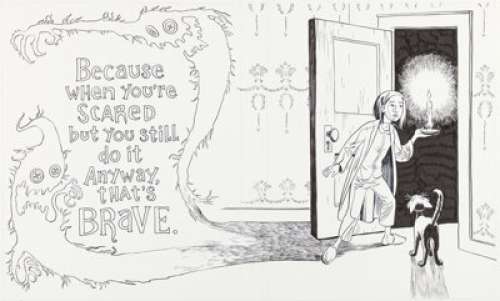Jill Thompson | The Neil Gaiman Coloring Book "Coraline" Story Pages 30-31 Original Art (HarperCollins, 2017). | Heritage