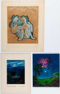 John Schoenherr and Others - Sci-Fi Paintings Original Art Group of 3 (1967-1992). (Total: 3 Original Art)