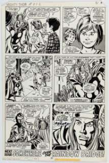 John Buscema and Tom Palmer Thor #272 Story Page 17 Original Art (Marvel, 1978). | Heritage