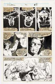 John Byrne and Klaus Janson Wolverine #22 Story Page 9 Original Art (Marvel, 1990). | Heritage