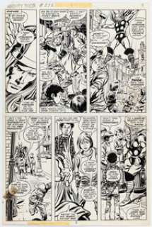 John Buscema and Tom Palmer Thor #272 Story Page 2 Original Art (Marvel, 1978). | Heritage
