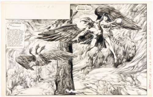 Alfredo Alcala Universal Komiks #204 Splash Pages 1 and 2 Original Art (PSG, 1971). | Heritage