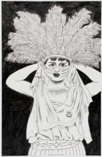 Noah Van Sciver Blammo #11 Cover Original Art (Kilgore Comics, 2022).