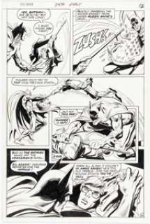 Irv Novick and Dick Giordano Batman #250 Story Page 10 Original Art (DC, 1973). | Heritage