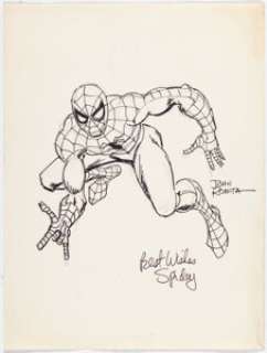 John Romita Sr. - Spider-Man Sketch Original Art (undated). | Heritage
