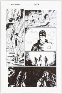 Evan Shaner Flash Gordon #1 Story Page Original Art (Dynamite Entertainment , 2014).