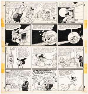 Al Capp Li’l Abner Sunday Comic Strip Original Art dated 5-31-53 (United Feature Syndicate, 1953). | Heritage