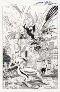 Mario Gully - Ant Ad Illustration Original Art (2005).