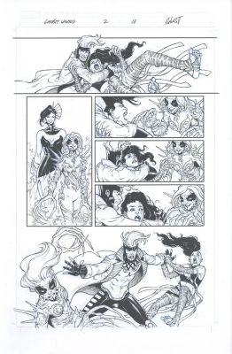 Robert Gill | Gambit: Wanted #2, Page 18 | Geoff M Art Sales
