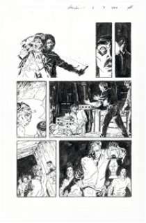 Joshua Hixson Shanghai Red #1 Story Page 3 Original Art (Image, 2018).