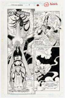 Ron Lim and Al Milgrom Spider-Man Unlimited #4 Story Page 22 Original Art (Marvel, 1994). | Heritage