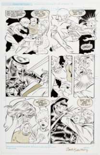 Carmine Infantino and Barbara Kaalberg Power Factor #3 Story Page 22 Original Art (Innovation, 1991).