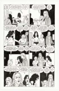 Jaime Hernandez Love and Rockets V2 #8 Maggie Story Page 7 Original Art (Fantagraphics, 2009 ). | Heritage
