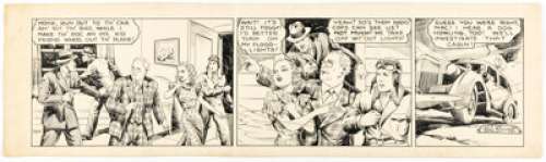 Hal Forrest Tailspin Tommy #3541 Daily Comic Strip Original Art (Bell Syndicate, c. 1939). | Heritage