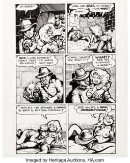 Larry Welz Cherry #3 Story Page 7 Original Art (Last Gasp, 1986). | Heritage