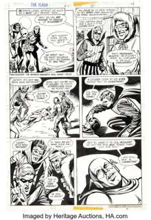 Irv Novick and Frank McLaughlin The Flash #256 Story Page 4 Original Art (DC, 1977). | Heritage