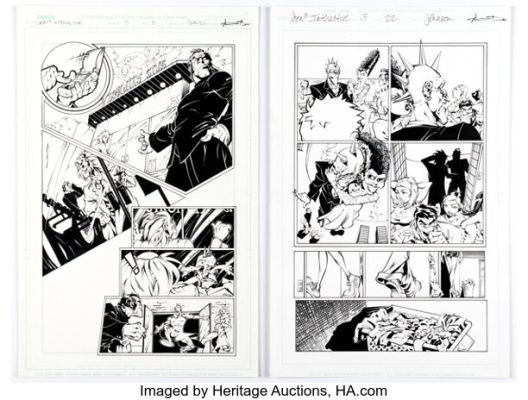 Jason Johnson and Armando Durruthy Gen 13 Interactive #3 Story Pages 3 and 22 Original Art (Image/Wildstorm, 1998). (Total: 2 Original Art)