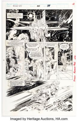 Armando Gil What If...? #50 Hulk vs. Wolverine Story Page 39 Original Art (Marvel, 1993). | Heritage
