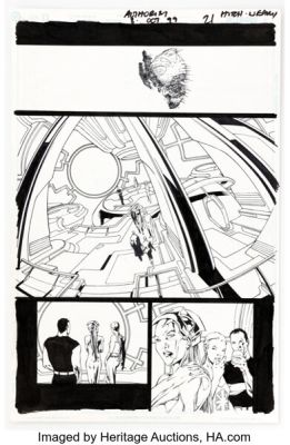 Bryan Hitch and Paul Neary The Authority #8 Story Page 21 Original Art (DC/Wildstorm, 1999). | Heritage