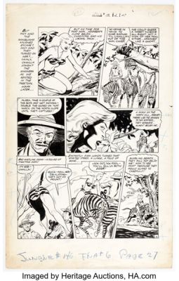 Ralph Mayo Jungle Comics #146 Camilla Story Page 3 Original Art (Fiction House, 1952). | Heritage